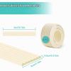 2 Rolls 2 m Self-Adhesive Foam Edge Guard, White view 2