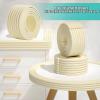 2 Rolls 2 m Self-Adhesive Foam Edge Guard, White view 3