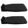 MAGICLULU 1 Pair Stable Wheelchair Footrests, Black PA Plastic view 1