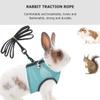 MUCKLILY Rabbit Harness for Small Pets - Blue view 3