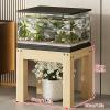 Open Aquarium Stand, 26 cm High, Compact Solid Wood Base for Indoor Plants (A, 30 x 20 x 26 cm/11.8 x 7.9 x 10.2 in) view 2