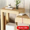 Open Aquarium Stand, 26 cm High, Compact Solid Wood Base for Indoor Plants (A, 30 x 20 x 26 cm/11.8 x 7.9 x 10.2 in) view 3