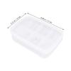 VILLCASE White Plastic Reptile Breeding Box with Lid view 2
