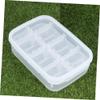 VILLCASE White Plastic Reptile Breeding Box with Lid view 3
