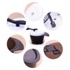 Black Plastic Hair Dye Mixing Bowl with Handle view 4