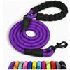 Rope Dog Leash, Anti-Shock, Purple, 2 m x 0.8 cm view 1