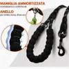 Rope Dog Leash, Anti-Shock, Purple, 2 m x 0.8 cm view 2