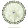 GALPADA Exercise Wheel for Hedgehogs and Small Pets with Sturdy Plastic and Metal Frame view 1