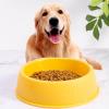 Pet Food and Water Bowl, Plastic Bowl for Dogs and Cats, Wide Base, Spill-Resistant, Large Capacity (Orange, One Size) view 1