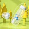 2-Pack Anti-Colic Baby Bottles with Nipple and Straw view 2