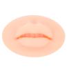 Reusable Silicone Makeup Practice Skin, Khaki view 1