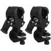 Artibetter 2-Piece Swivel Cane Holders for Wheelchairs and Scooters, Plastic and Metal, Easy Installation view 1