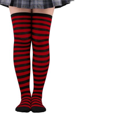 Women's Striped Over-the-Knee Socks, Style 5