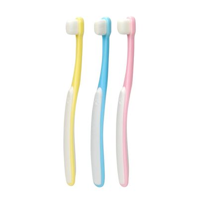 3-Pack Pet Toothbrushes with Comfortable Grip Design