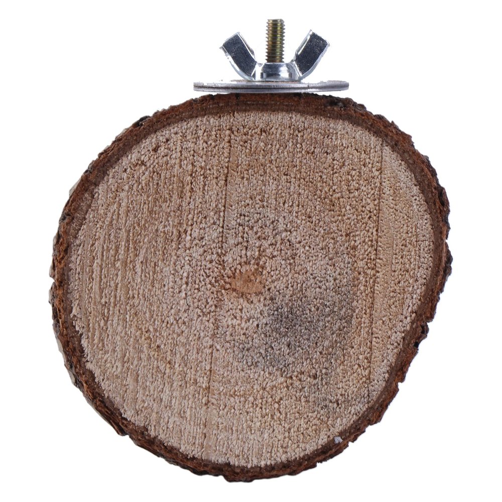 Limtula Wooden Parrot Perch and Platform for Small Birds