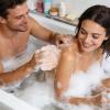 Luffa Shower Scrub with Fine-Mesh Foaming Sponge view 2