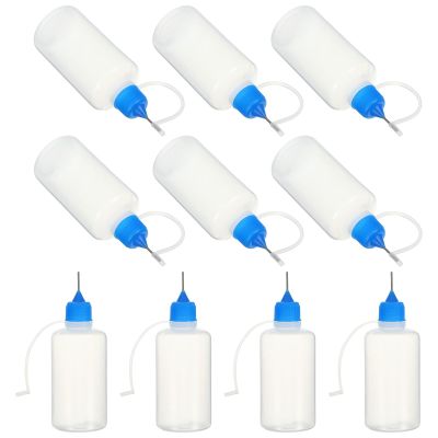 NESTINGHO 50 ml Needle-Tip Glue Dispenser Bottles for Precise Application