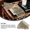 MUCKLILY 2-Piece Woven Seagrass Lizard Nest Hammocks, Easy to Clean and Move, for Bearded Dragons, Cats, and Other Pets view 3