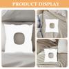 OFFIGAM 2-Pack Cotton Facial Massage Cushions, Lightweight Headrests for Spa and Salon Treatments view 3