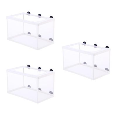 Totority 3-Piece Fish Breeding Isolation Box with Suction Cups