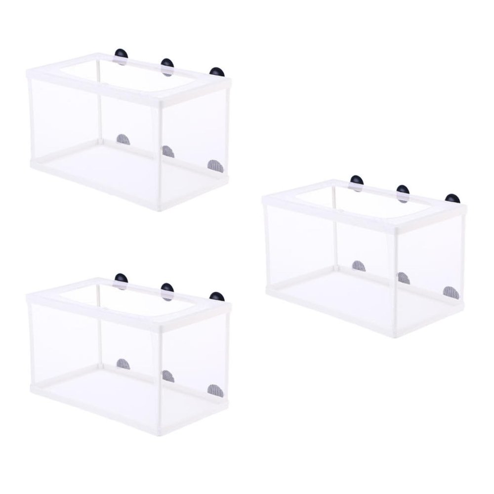 Totority 3-Piece Fish Breeding Isolation Box with Suction Cups