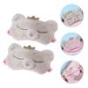 Mobestech 2-Pack Plush Sleep Masks for Girls, Lightweight Eye Masks for Blocking Light and Reducing Stress During Sleep and Naps view 4