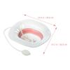Pink Plastic Sitz Bath for Pregnant Women and Patients view 2