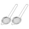 OUNONA Metal Reptile Sand Scoop with Fine Sieve, 2-Pack view 1