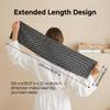 African Net Sponge Exfoliating Shower Towel, Black, 25 x 100 cm view 2