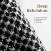 African Net Sponge Exfoliating Shower Towel, Black, 25 x 100 cm view 4