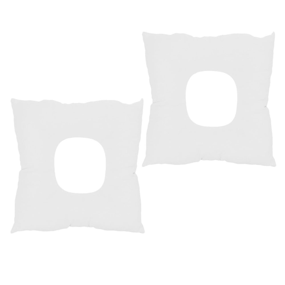 TIKODIDA 2-Pack Breathable Cotton Facial Massage Cushions for Massage Tables