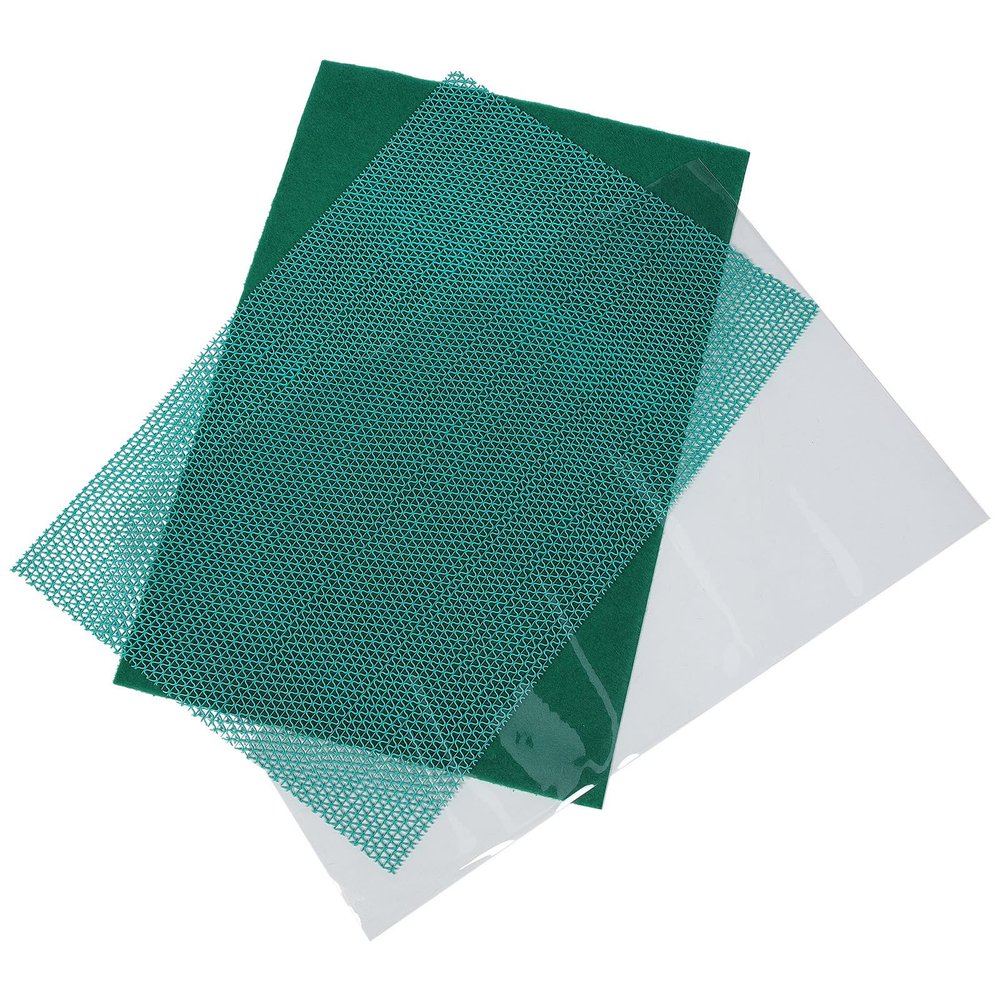 POPETPOP Terrarium Mat for Turtles, Durable Plastic and Fiber, Non-Slip Liner for Reptile and Lizard Terrariums