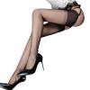 Over-the-Knee Stockings, Ultra-Thin Sheer, Purple, 1 Pair view 2