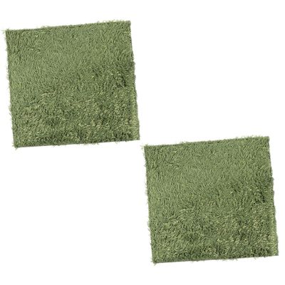 Cabilock Artificial Moss Mats, Cotton, Breathable, Green, for Reptiles