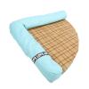 Portable, Breathable Canvas Cooling Mat, Removable and Washable, Triangular, for Dogs and Cats, Blue view 4