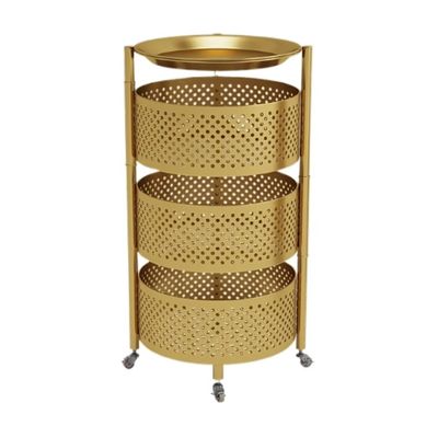 TOTIKI Beauty Salon Rolling Trolley, 64 cm