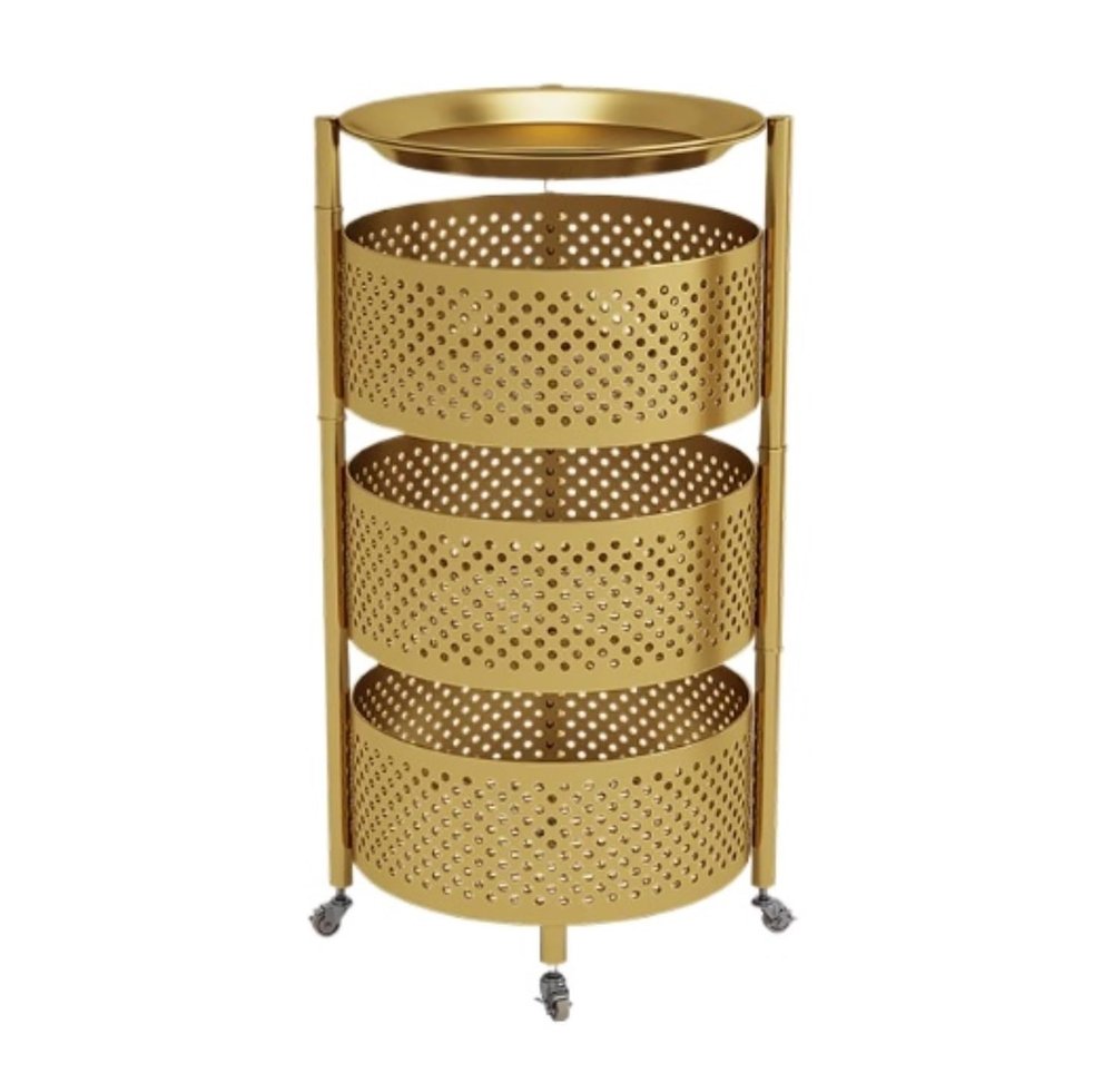 TOTIKI Beauty Salon Rolling Trolley, 64 cm