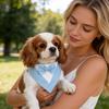 HIVTE Dog Tuxedo Bandana with Bow Tie for Weddings view 4