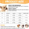 Dog Muzzle, Nylon Dog Muzzle, Soft Mesh Muzzle for Dogs, Breathable, Reflective, Adjustable view 2