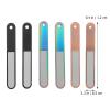 MAJORMENCH 6-Piece Stainless Steel Nail File Set for Shaping and Polishing Acrylic Nails view 2