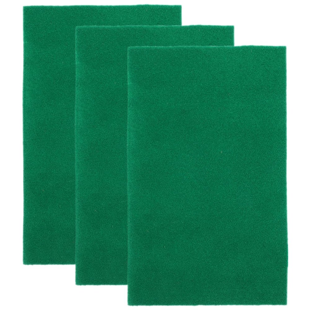 TEHAUX Polyester Reptile Mat, 3-Piece Set for Terrariums, High Moisture Absorption and Dirt Protection, for Turtles and Lizards
