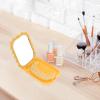MAGICLULU Portable Plastic and Glass Makeup Mirror with Comb view 4