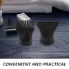 MAGICLULU 2-Piece Plastic Hair Dryer Nozzle Set with Flat and Comb Attachments view 3