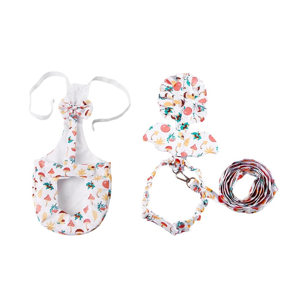 Greabuy Chicken Diapers with Leash, Soft, Quick-Drying, 2-Pack