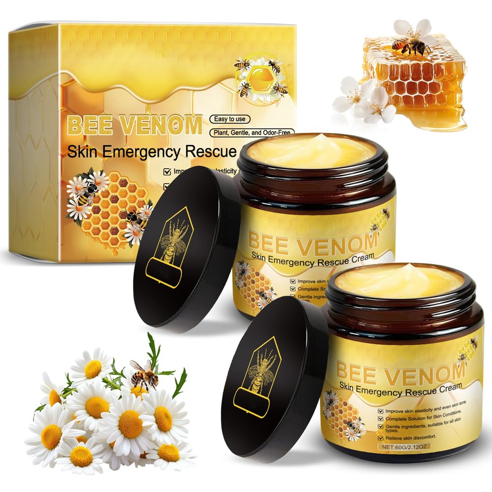 Bee Venom Complete Cream, 2-Pack, 60 g Each
