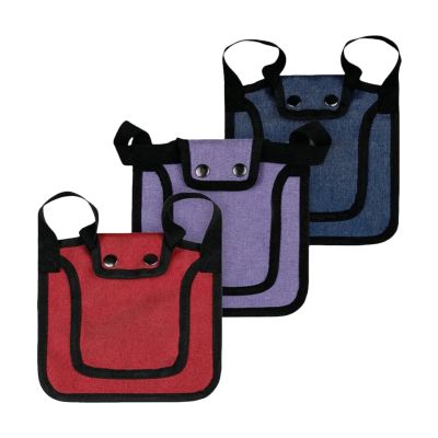 BOYANDM 3-Piece Adjustable Chicken Saddles, Oxford Fabric