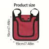 BOYANDM 3-Piece Adjustable Chicken Saddles, Oxford Fabric view 3