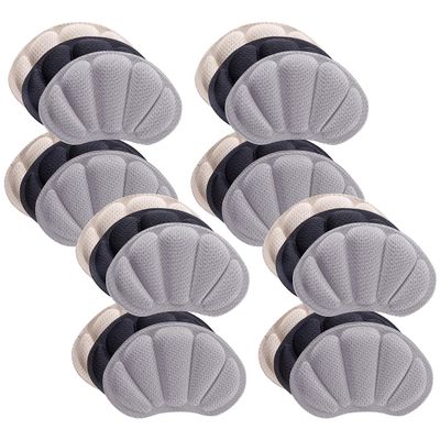 newgen medicals Heel Cushion Pads for Shoes: 24-Piece Set, Invisible Memory Foam, Anti-Slip & Blister Protection