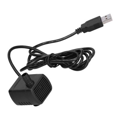 Aolidsive USB Mini Water Pump, 120 L/h, for Aquariums and Small Water Features