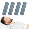 4-Pack Satin Nasal Cannula Ear Pads, Soft Oxygen Tube Covers for Ear Pain Relief (Dark Blue) view 1